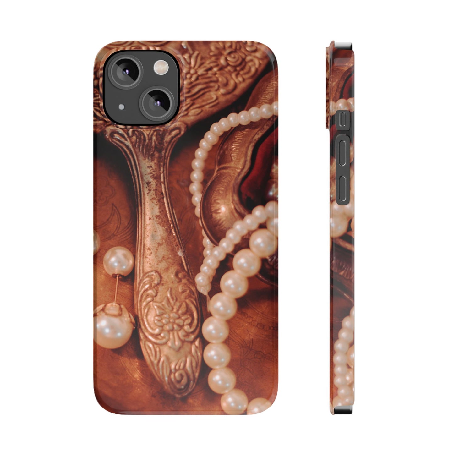 Slim Phone Case – Bronze Vanity