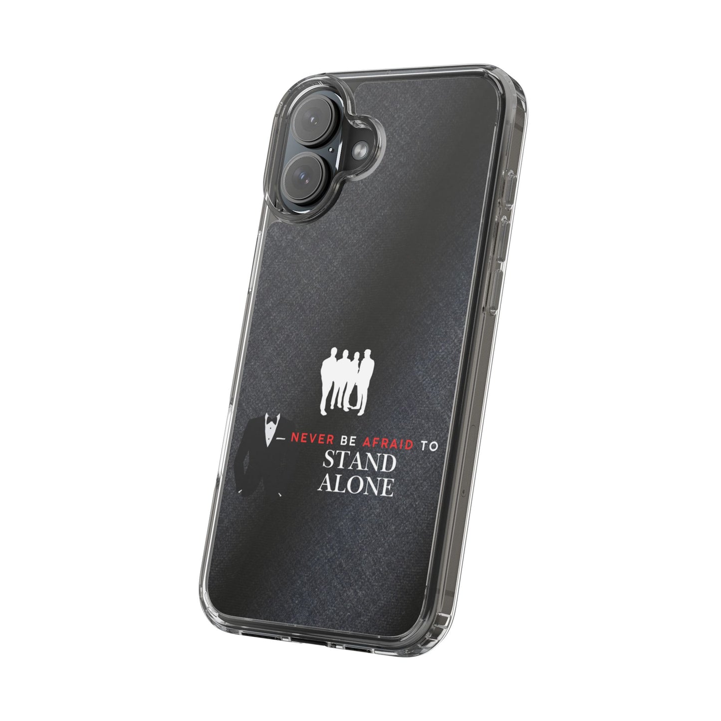 Clear Phone Case – Stand Alone