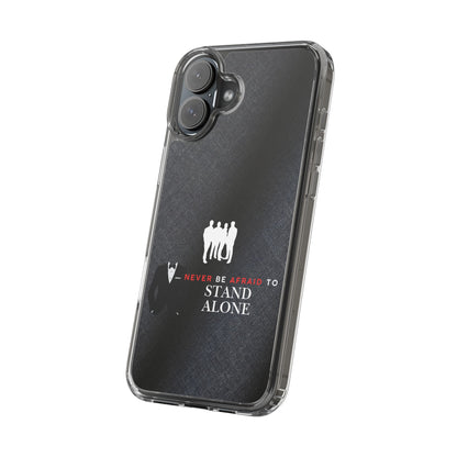Clear Phone Case – Stand Alone