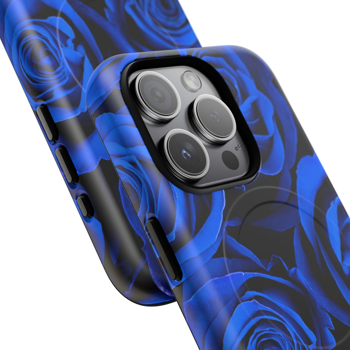 Protective Magnetic Phone Case – Midnight Bloom