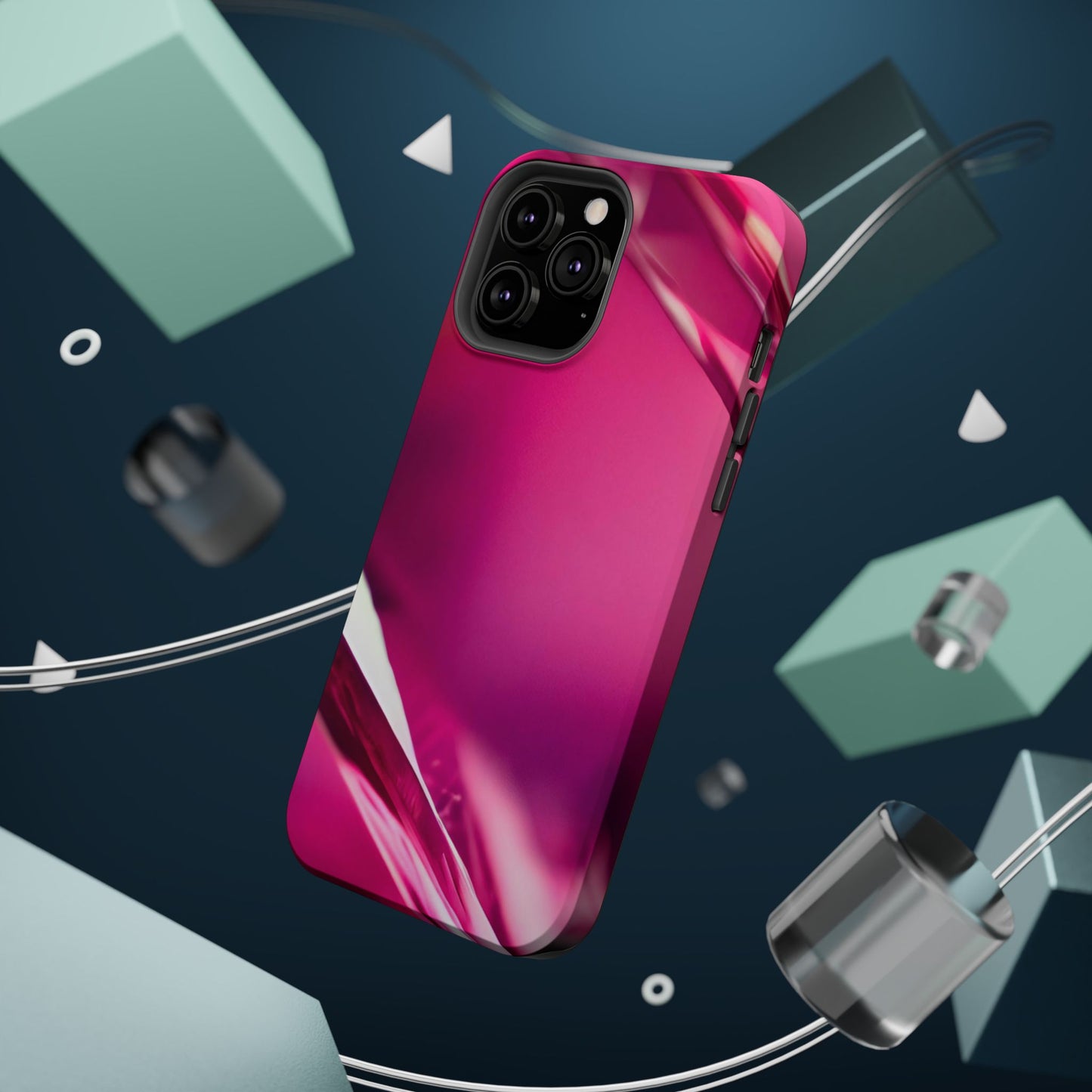 Wireless-Compatible Charging Case – Magenta Motion