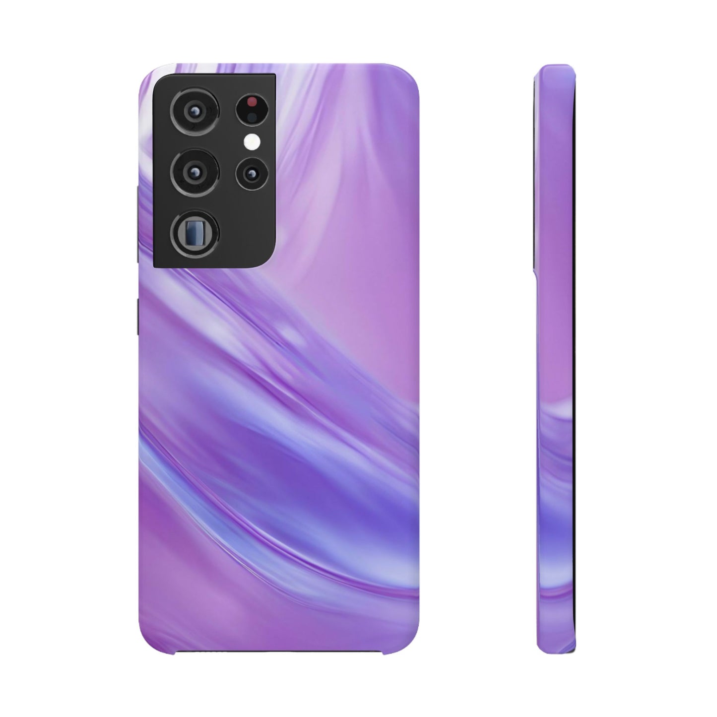 Snap Phone Case – Lavender Wave