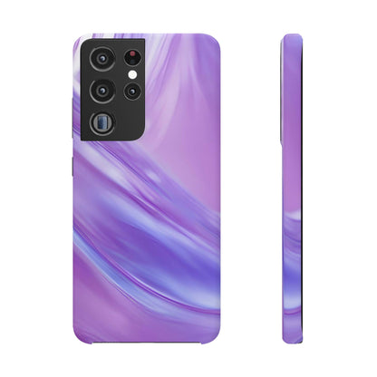 Snap Phone Case – Lavender Wave