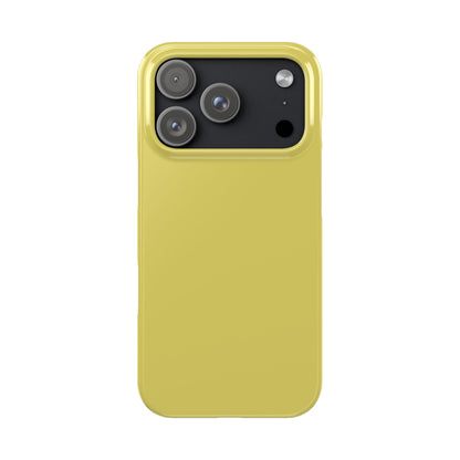 Slim Phone Case – Cornfield Gold – Compatible with iPhone 11–17 Series
