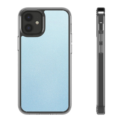 Clear Phone Case – Blue Whisper