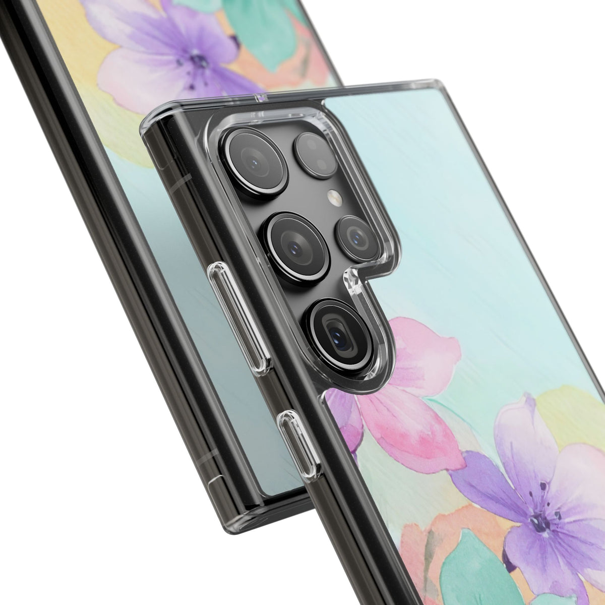 Clear Phone Case – Water Petal