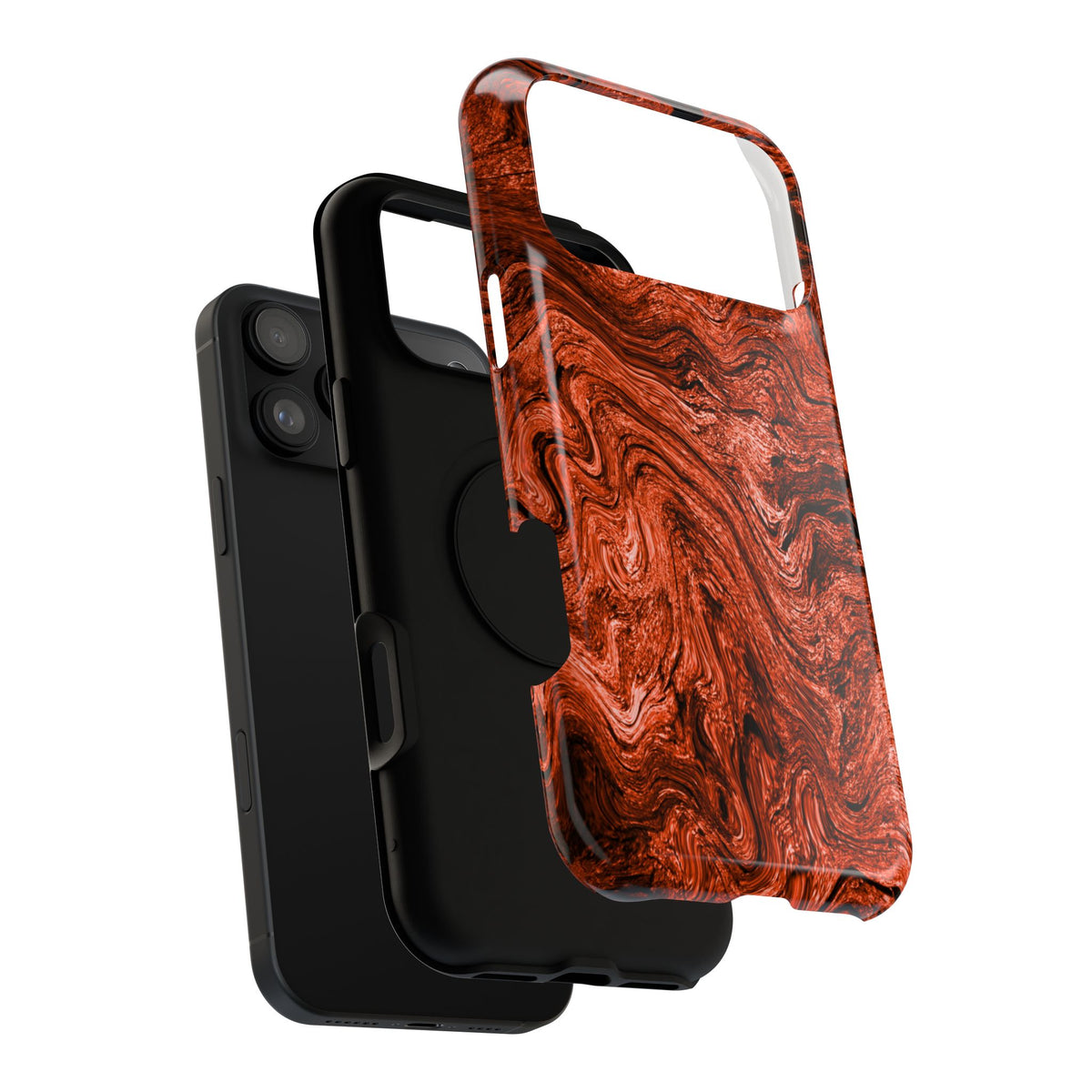 Impact-Resistant Phone Case – Clay in Motion – Compatible with iPhone 11–17 & Samsung Galaxy S22–S26 Series