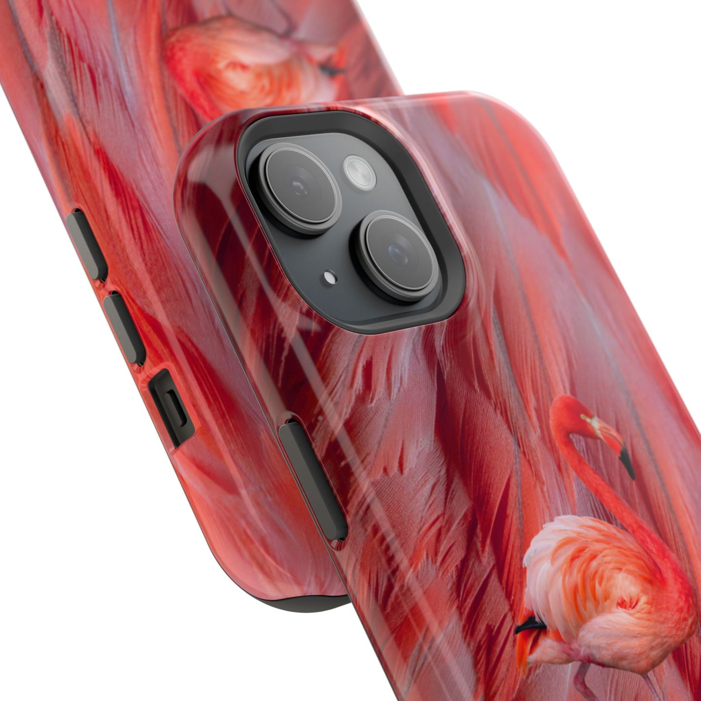 Impact-Resistant Phone Case – Scarlet Plume