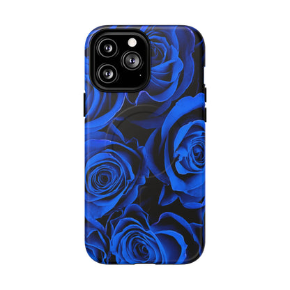 Protective Magnetic Phone Case – Midnight Bloom