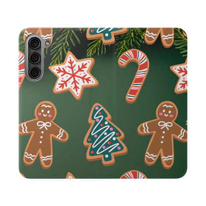 Flip Case – Cookie Season – Compatible with iPhone 11–17 & Samsung Galaxy S21–S25 Series