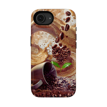 Impact-Resistant Phone Case – Love at First Sip – Compatible with iPhone 11–17 & Samsung Galaxy S22–S26 Series