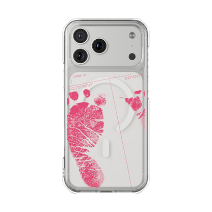 Clear Magnetic Phone Case – Mom’s Little Pink Footprints