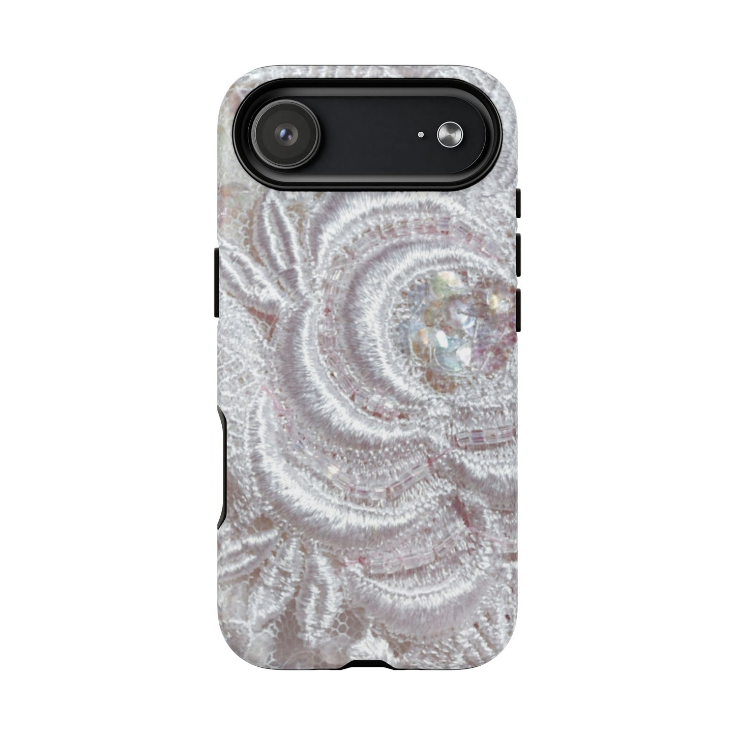 Protective Magnetic Phone Case – Lace Veil