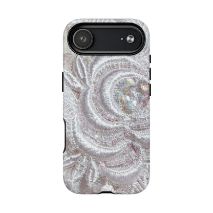 Protective Magnetic Phone Case – Lace Veil