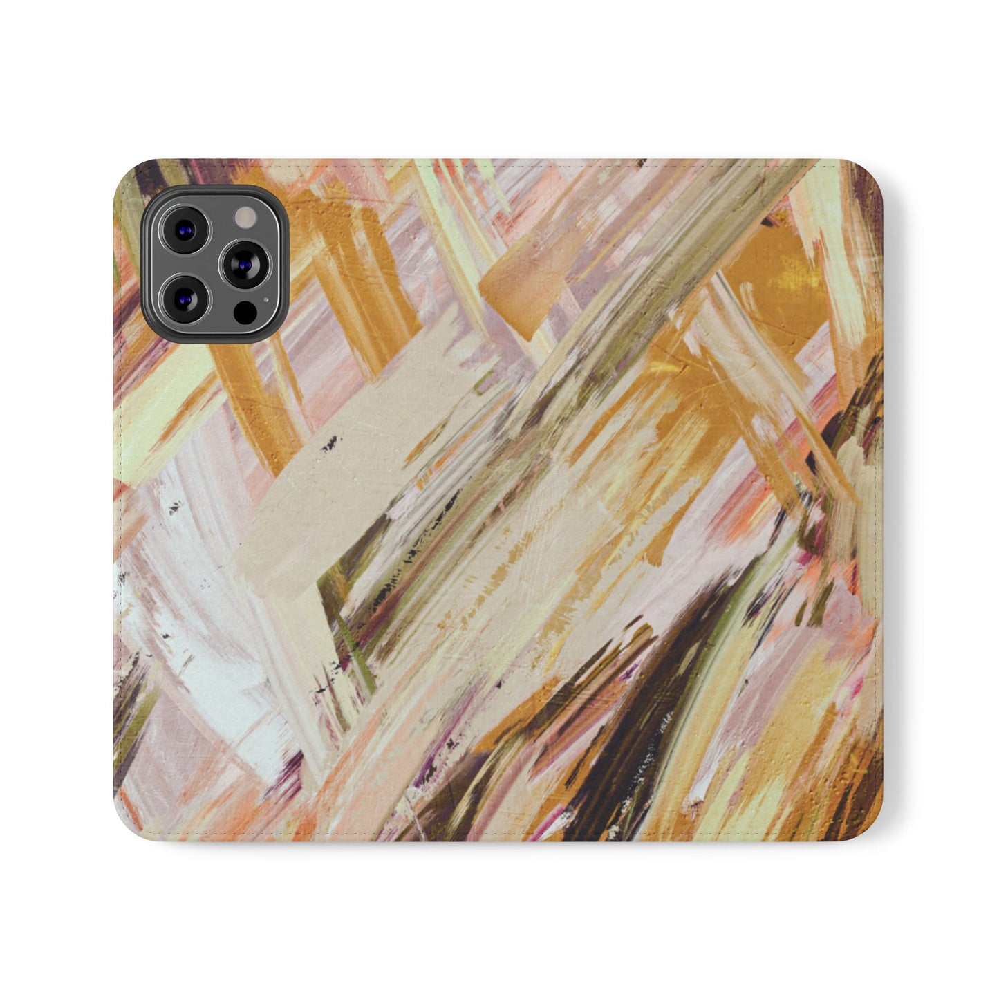 Flip Case – Brush & Bronze