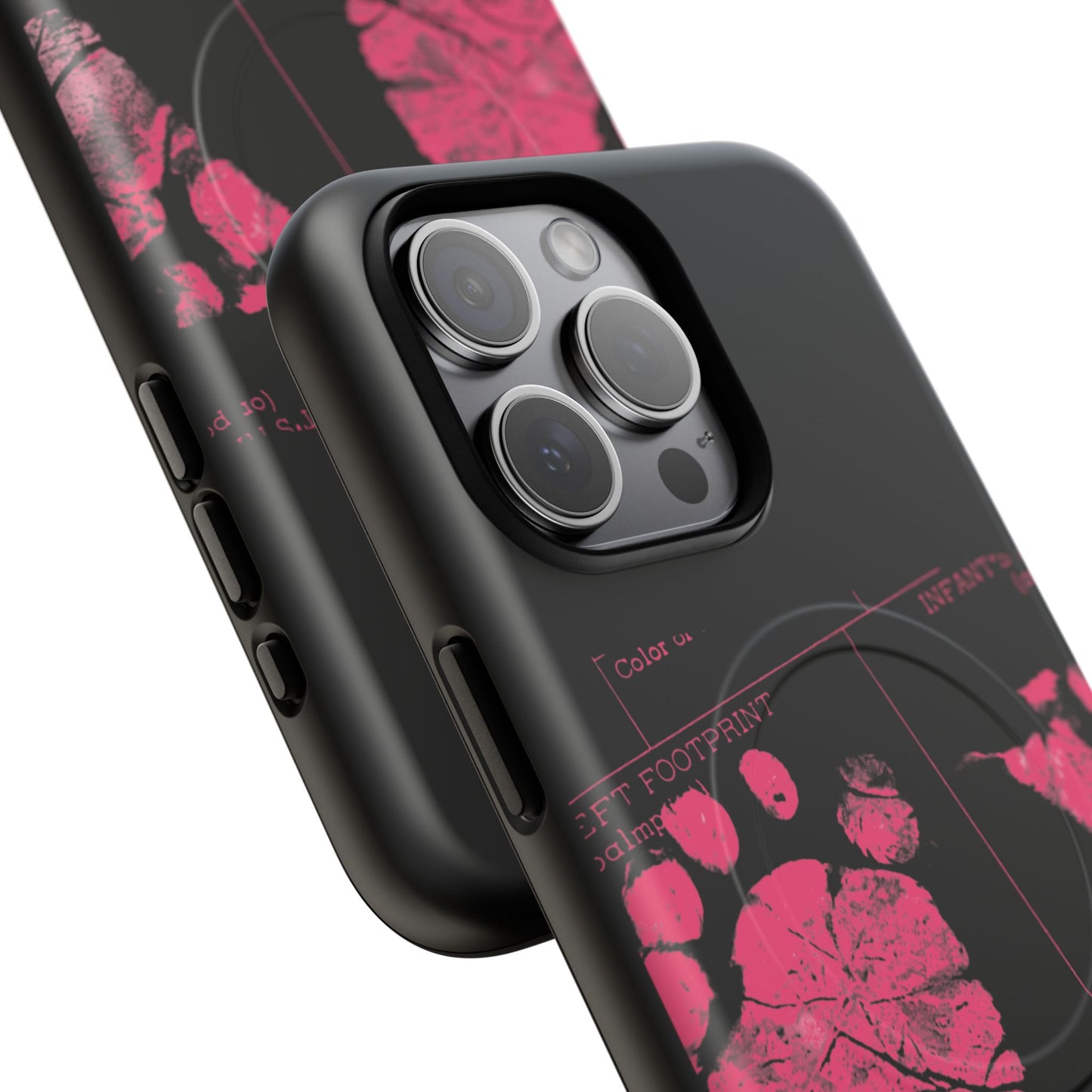 Protective Magnetic Phone Case – Mom’s Little Pink Footprints
