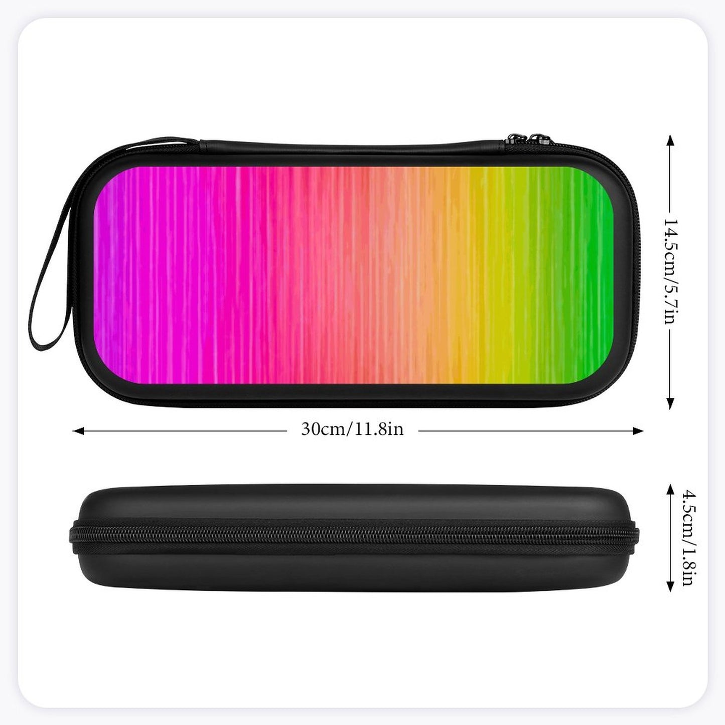 Travel Case – Rainbow Static