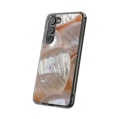Clear Phone Case – Blush Pearl