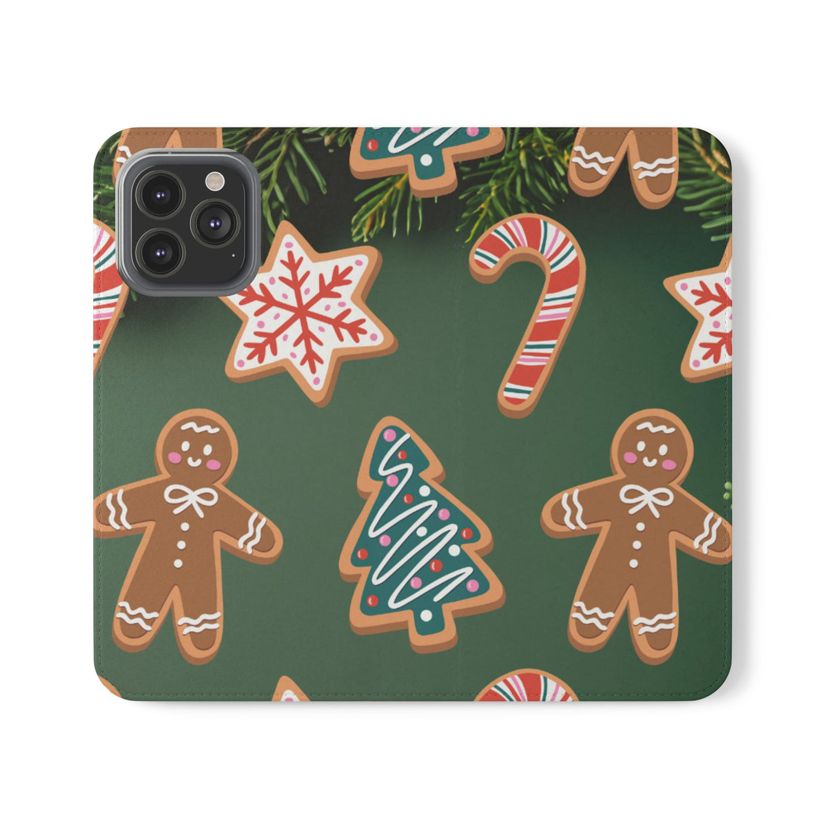 Flip Case – Cookie Season – Compatible with iPhone 11–17 & Samsung Galaxy S21–S25 Series