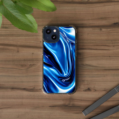Clear Phone Case – Midnight Surge
