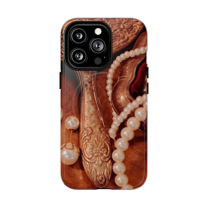 Protective Magnetic Phone Case – Bronze Vanity