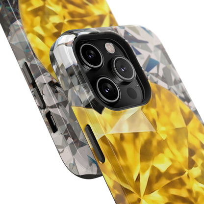 Impact-Resistant Phone Case – Heart of Gold