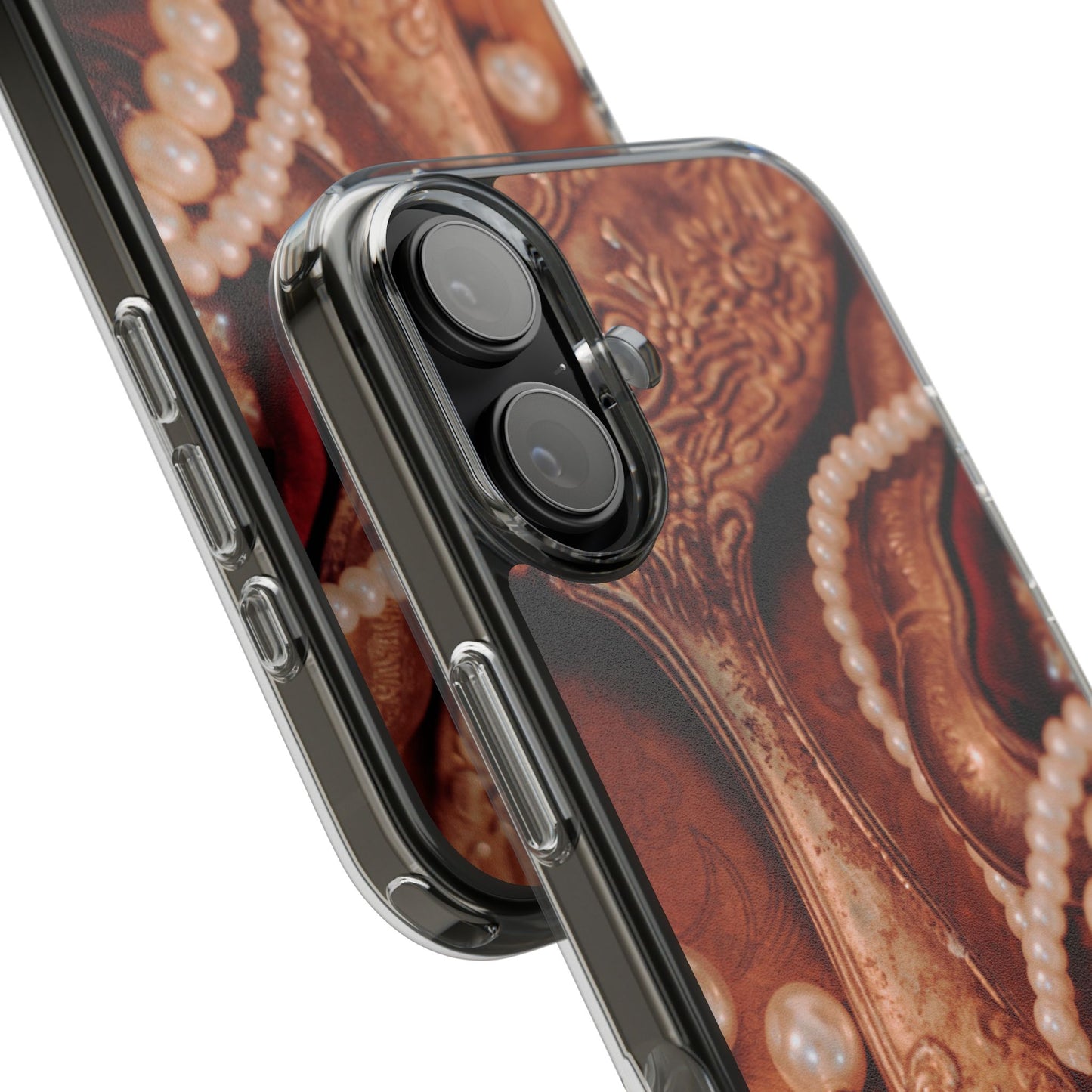 Clear Phone Case – Bronze Vanity