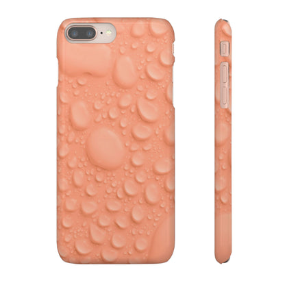 Snap Phone Case – Apricot Rain