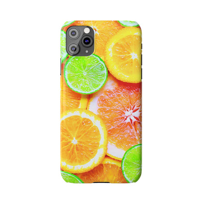 Slim Phone Case – Sunkissed Citrus