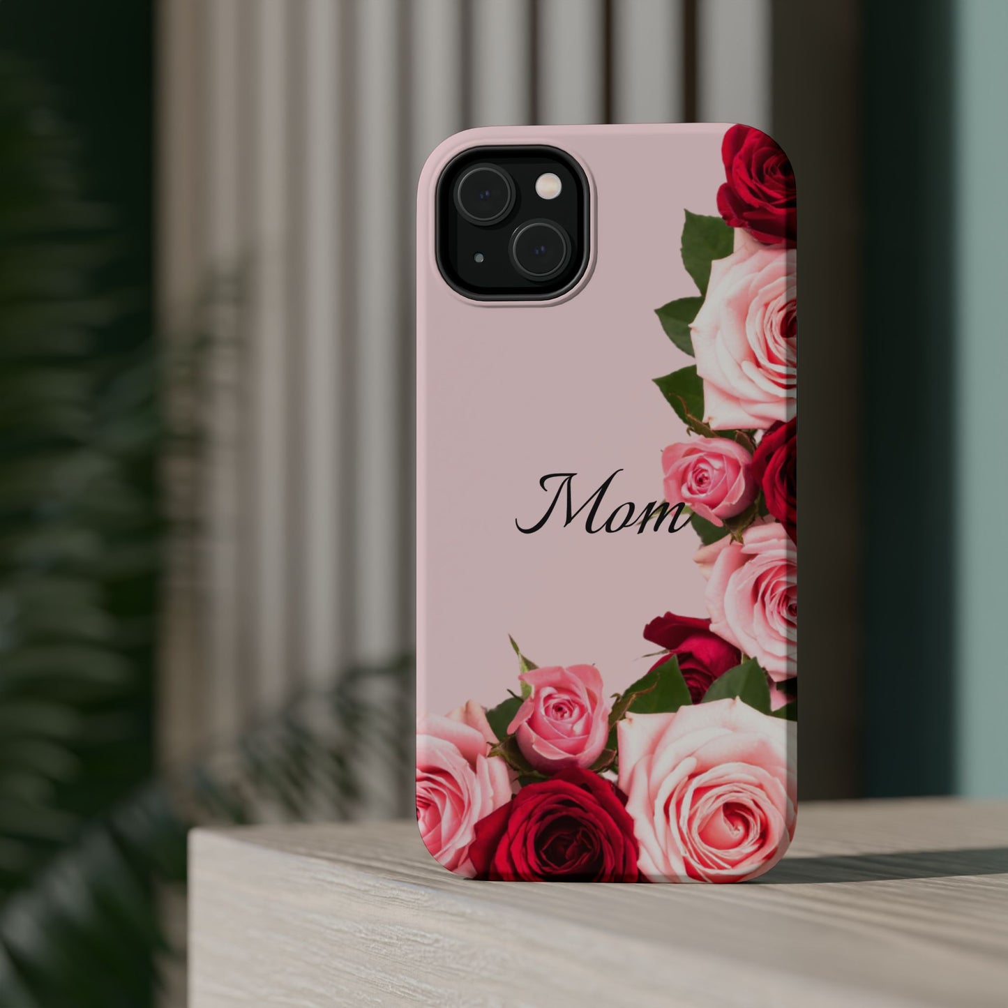 Wireless-Charging Compatible Case – Mom’s Rose Bouquet