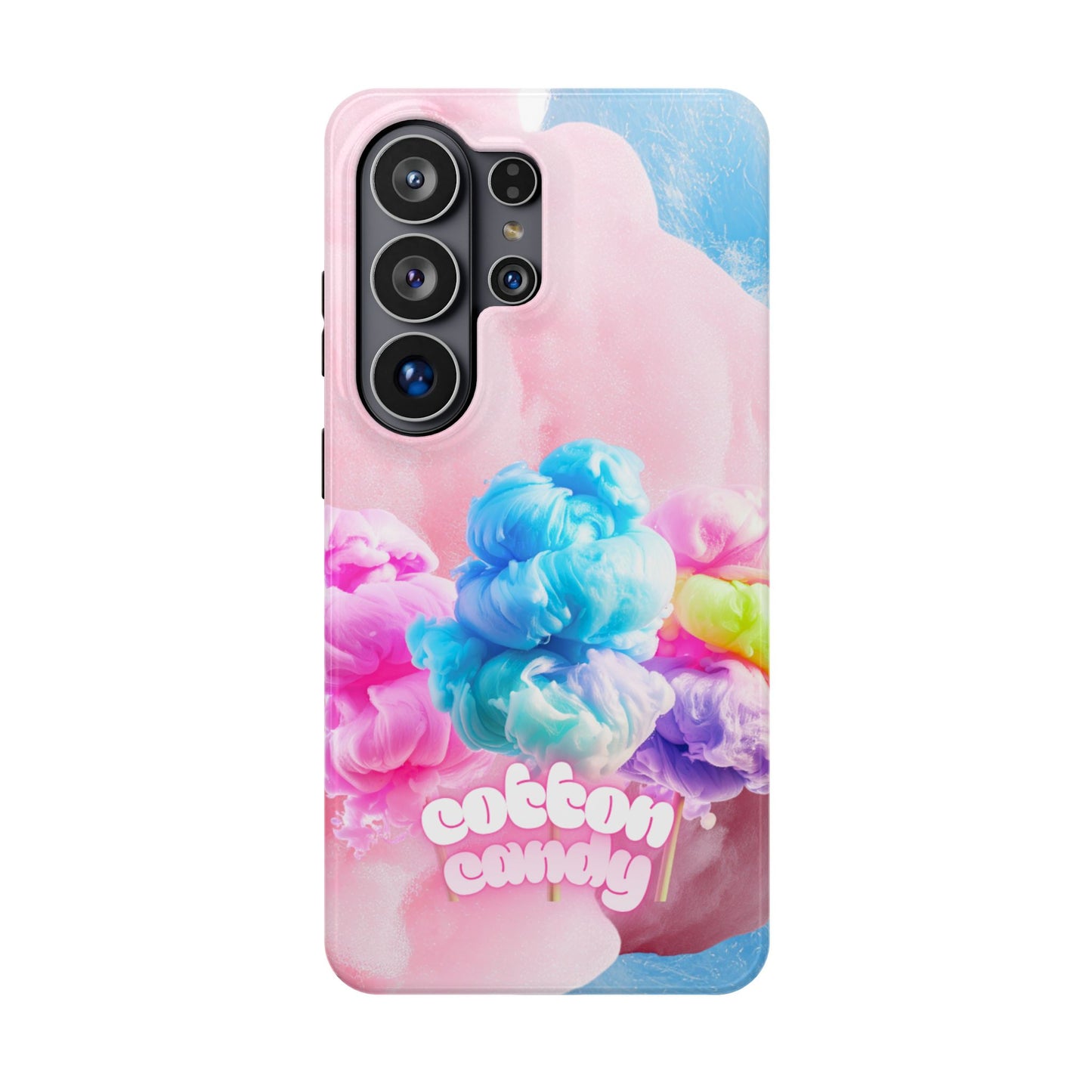 Wireless-Charging Compatible Case – Cotton Candy Dream