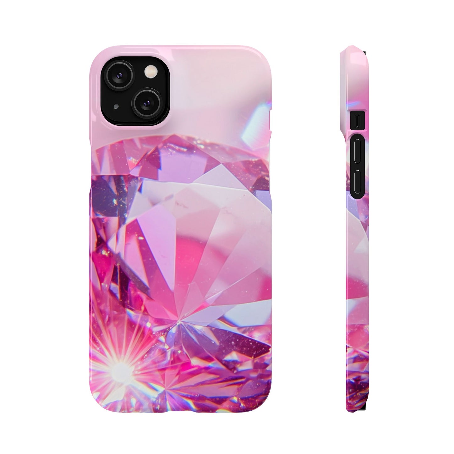 Snap Phone Case – Pink Ice