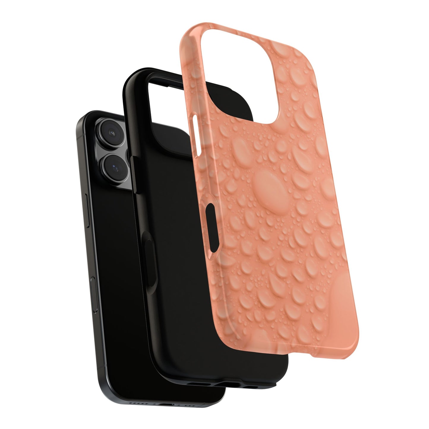 Protective Phone Case – Apricot Rain