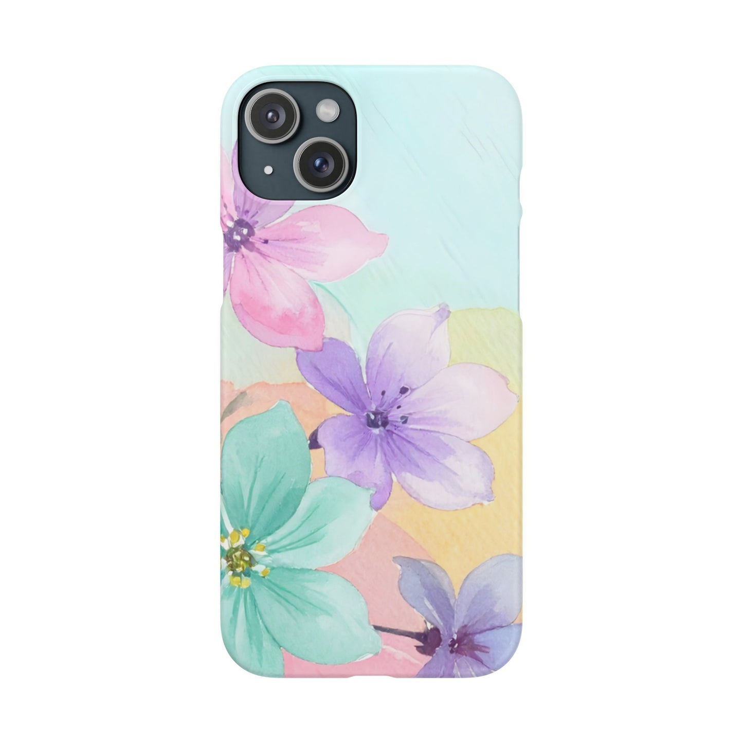 Snap Phone Case – Water Petal