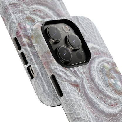 Protective Magnetic Phone Case – Lace Veil