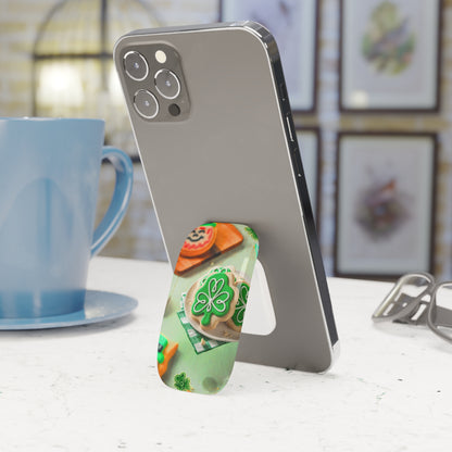 Phone Grip – Shamrock Cookie St. Patrick’s Day Design