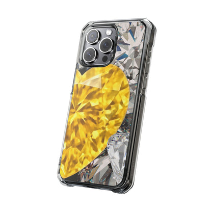 Clear Magnetic Phone Case – Heart of Gold