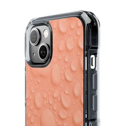 Clear Magnetic Phone Case – Apricot Rain