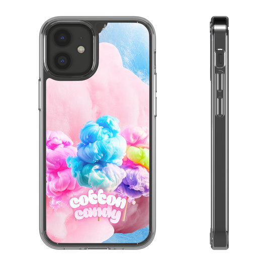 Clear Phone Case – Cotton Candy Dream
