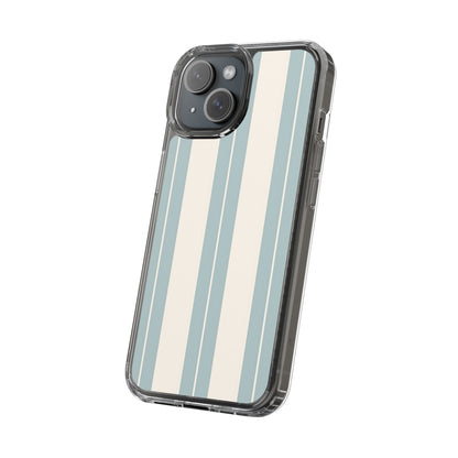 Clear Phone Case – Coastal Stripe