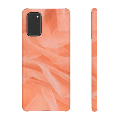 Snap Phone Case – Coral Veil