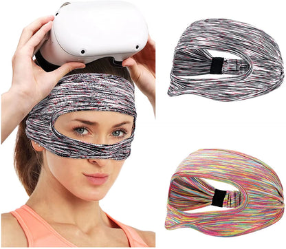 Eye Mask for Meta Oculus Quest 2 Sweat Band VR Glasses Cover Breathable Virtual Reality Headset for Quest 2 Accessories