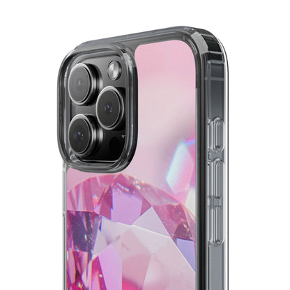 Clear Phone Case – Pink Ice