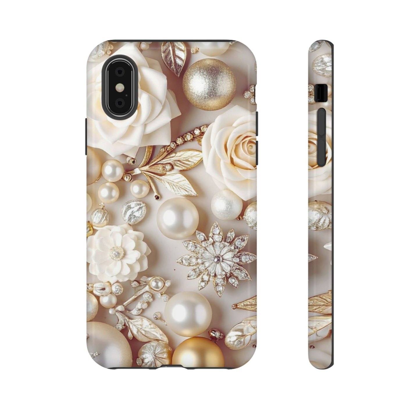 Protective Phone Case – Ivory Opulence