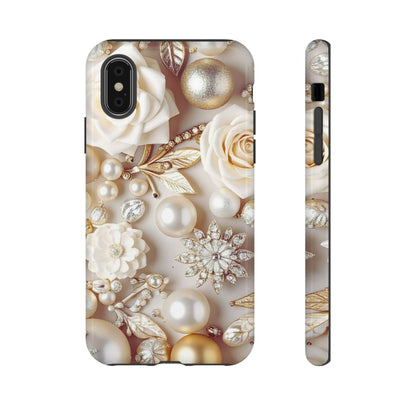 Protective Phone Case – Ivory Opulence