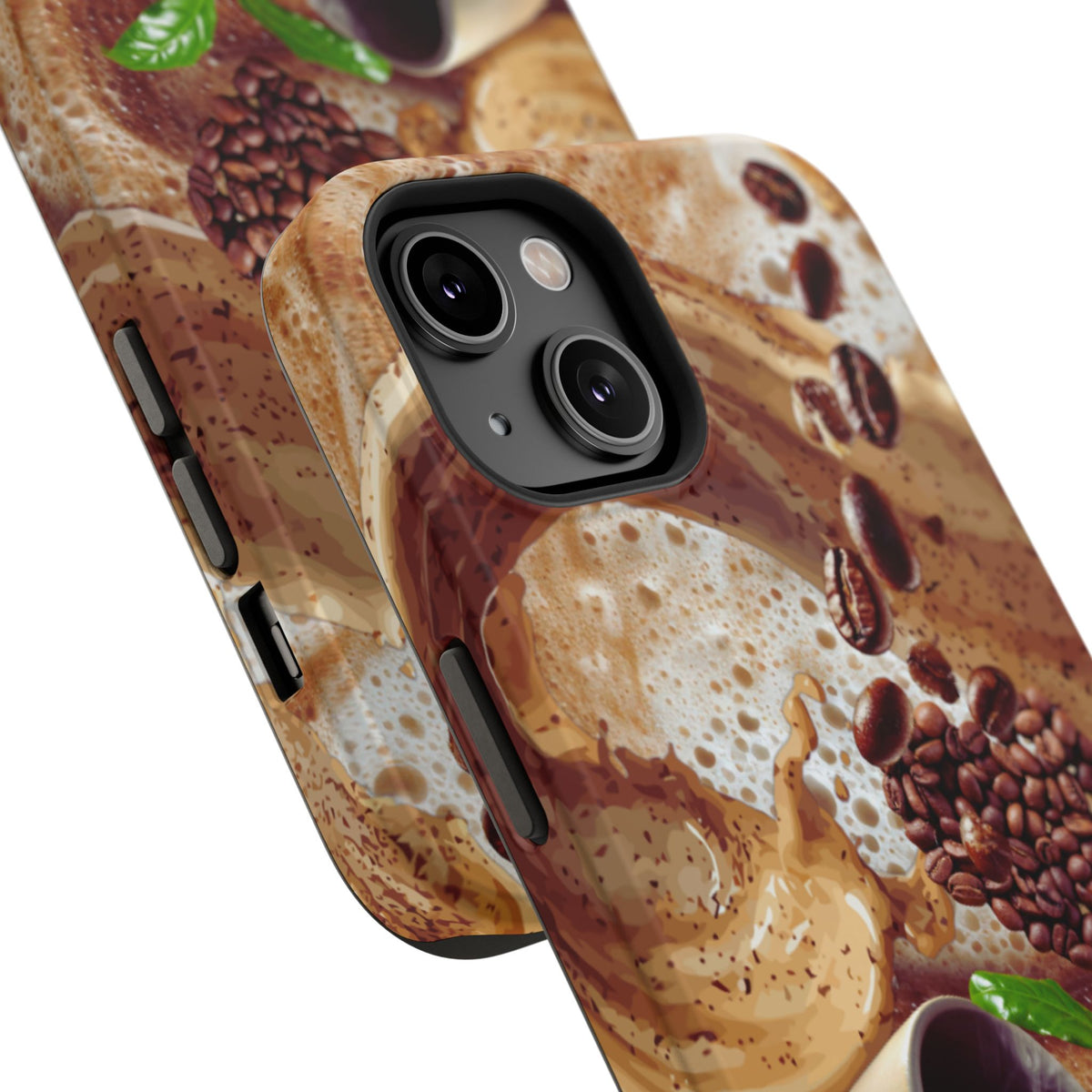 Impact-Resistant Phone Case – Love at First Sip – Compatible with iPhone 11–17 & Samsung Galaxy S22–S26 Series