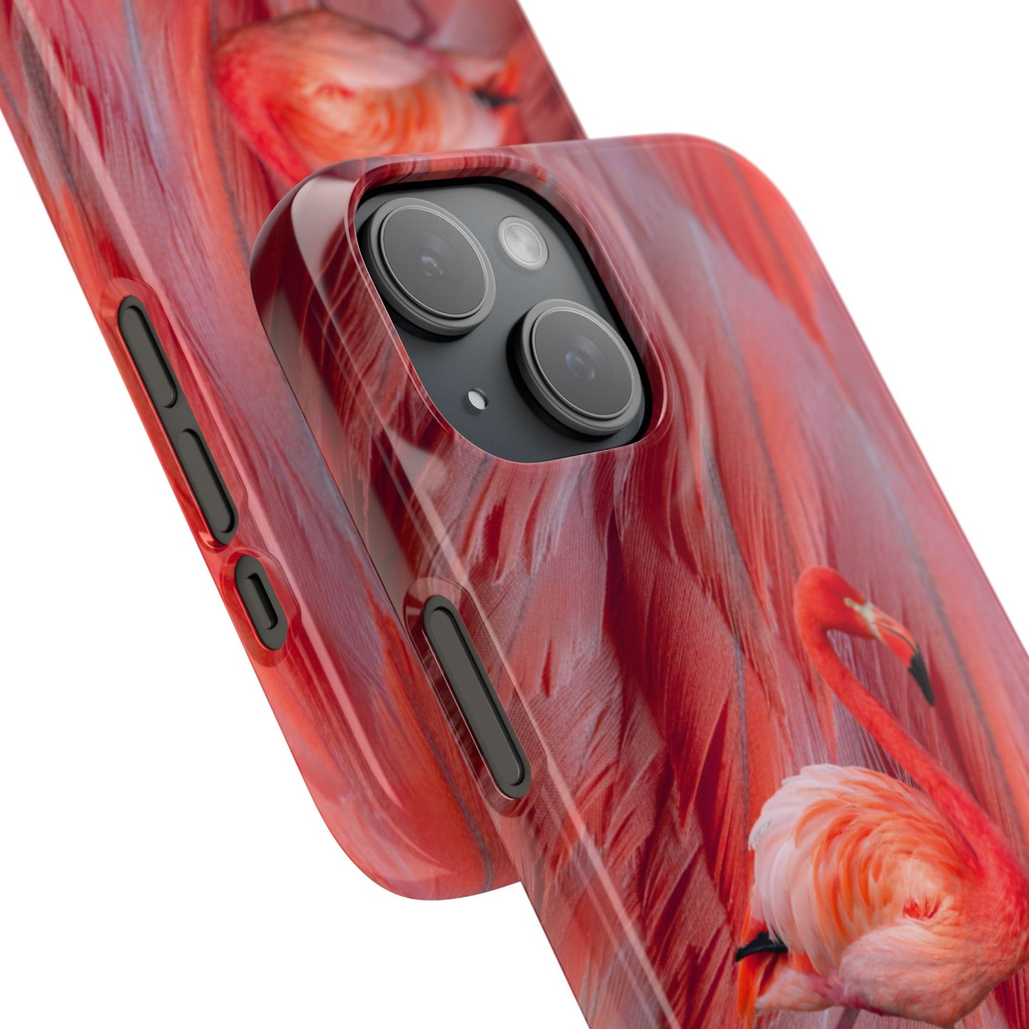 Snap Phone Case – Scarlet Plume