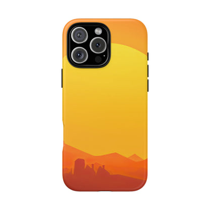 Protective Phone Case – Desert Sunrise
