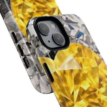 Protective Magnetic Phone Case – Heart of Gold