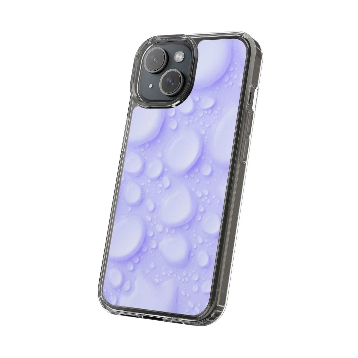 Clear Phone Case – Lilac Dew